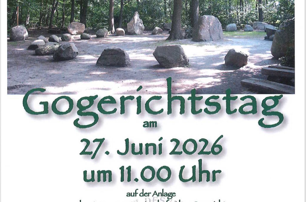 Gogerichtsstag am 27.06.2026